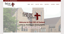 Desktop Screenshot of firstzeeland.org