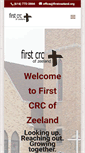 Mobile Screenshot of firstzeeland.org
